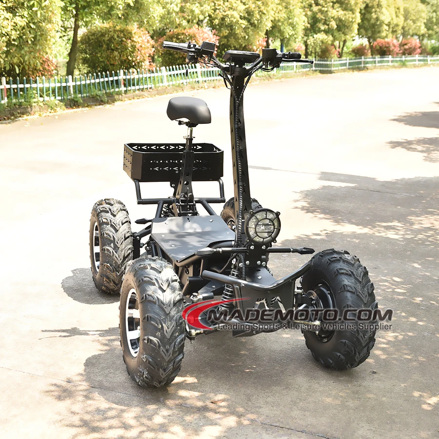 4-колесный газовый скутер 49cc Quad EU Омологация 8000 Вт 4x4 электрический ATV