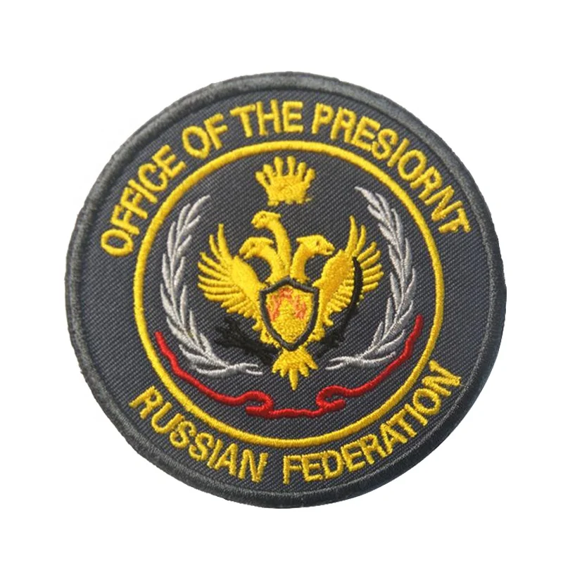 Patch Badge Custom Embroidery Patch Fabric for Garment Best Quality Customized Design of Embroidered 3D Iron-on Felt Patches PVC