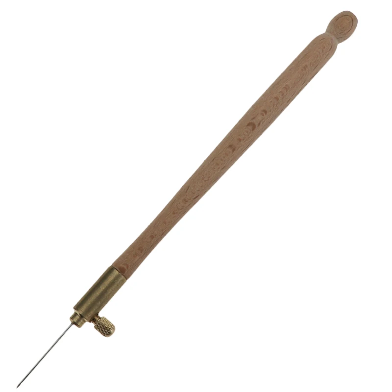 Wooden crochet and 3 needle French crochet embroidery beaded hoop sewing tools set DIY craft