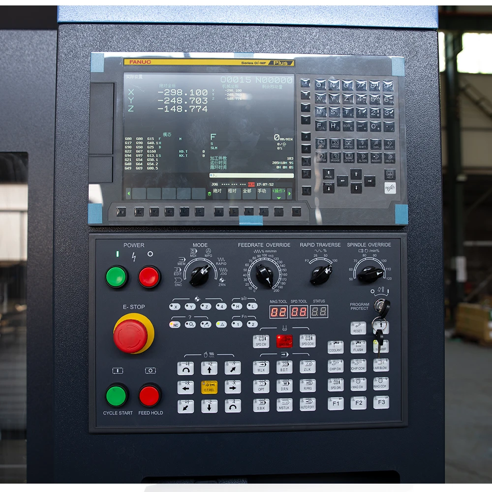 VMC650 China Metal CNC Milling Machine Taiwan Parts 4 Axis 5 Axis Center Vertical Machining Center Price