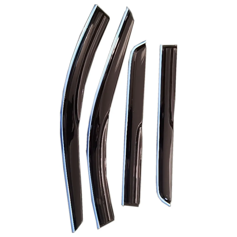 car window visor rain shade door visor deflectors window rain guard for Mitsubishi L300