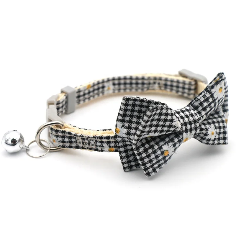 Лидер продаж, хорошее качество, аксессуары для домашних животных, регулируемый ошейник для кошек, галстук-бабочка, ошейник для собак с пластиковыми пряжками