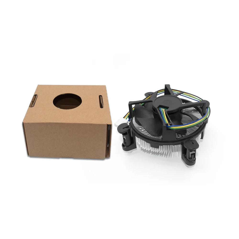 Вентилятор охлаждения процессора I3 I5 I7, алюминиевый вентилятор, радиатор компьютера