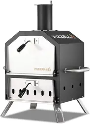 Danlong new outdoor portable double outside wood fired pizza oven wood burning
