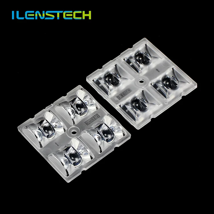 48 leds optics lens array street light led lens plastic 90 degree for flood light