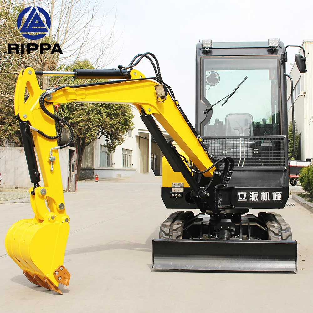Rippa Ultimate Performance  Machine 1Ton 2Ton 3Ton Diesel Engine Mini Excavator With CE Certificates