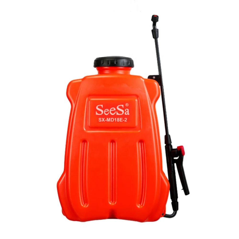 Seesa 16/18/20L battery electric operated pump knapsack trolley 2 ways agricultural pest control sprayer