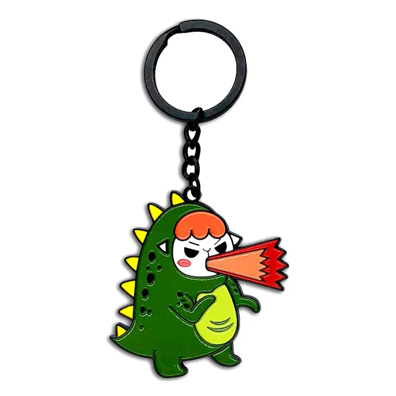 Custom wholesale metal tokyo revengers keychain spongebob keychain