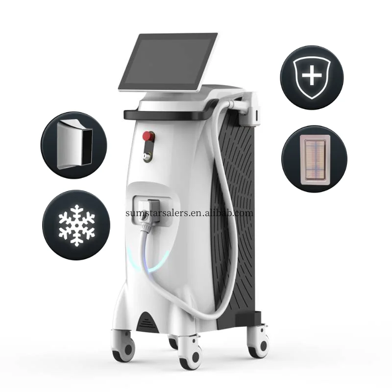 High Power Android system Diode Laser 808nm Laser Hair Removal Machine