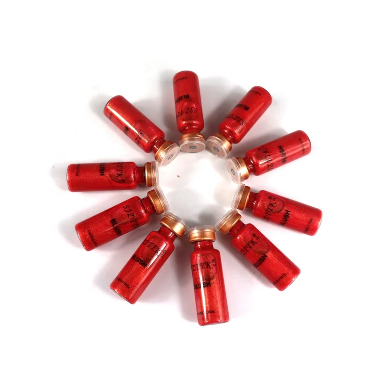 Hot Sale Color Customized Treatment Semi Permanent Makeup Pigment Meso BB Liquid Blush glowing