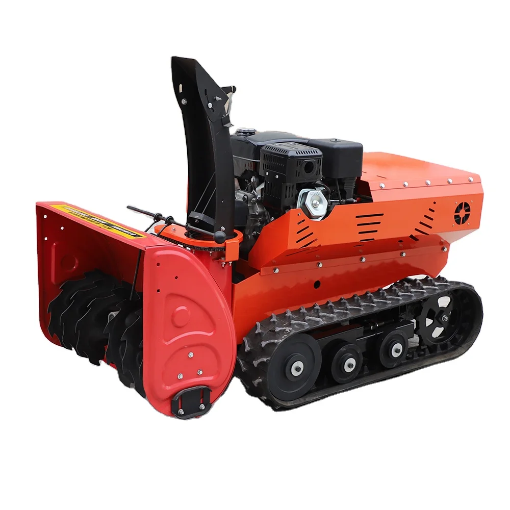 Factory directly sales brushless cordless single-stage snow blower truck size snow blower