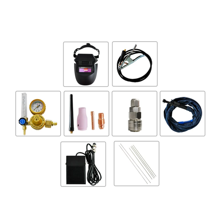 Small size stainless steel argon tig welding machine 220V dc argon arc welding machine tig arc micro plasma welding machine