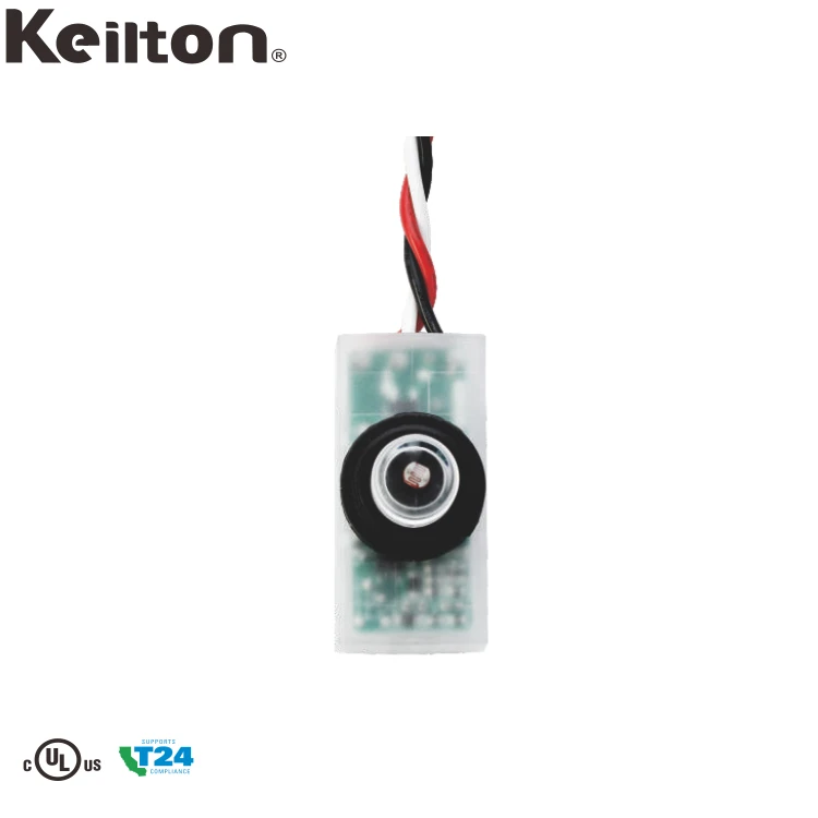 
120-277V AC Dusk to Dawn Photocell Light Sensor, Outdoor Hard-Wired Post Eye Light Control with Photoelectric Switch 