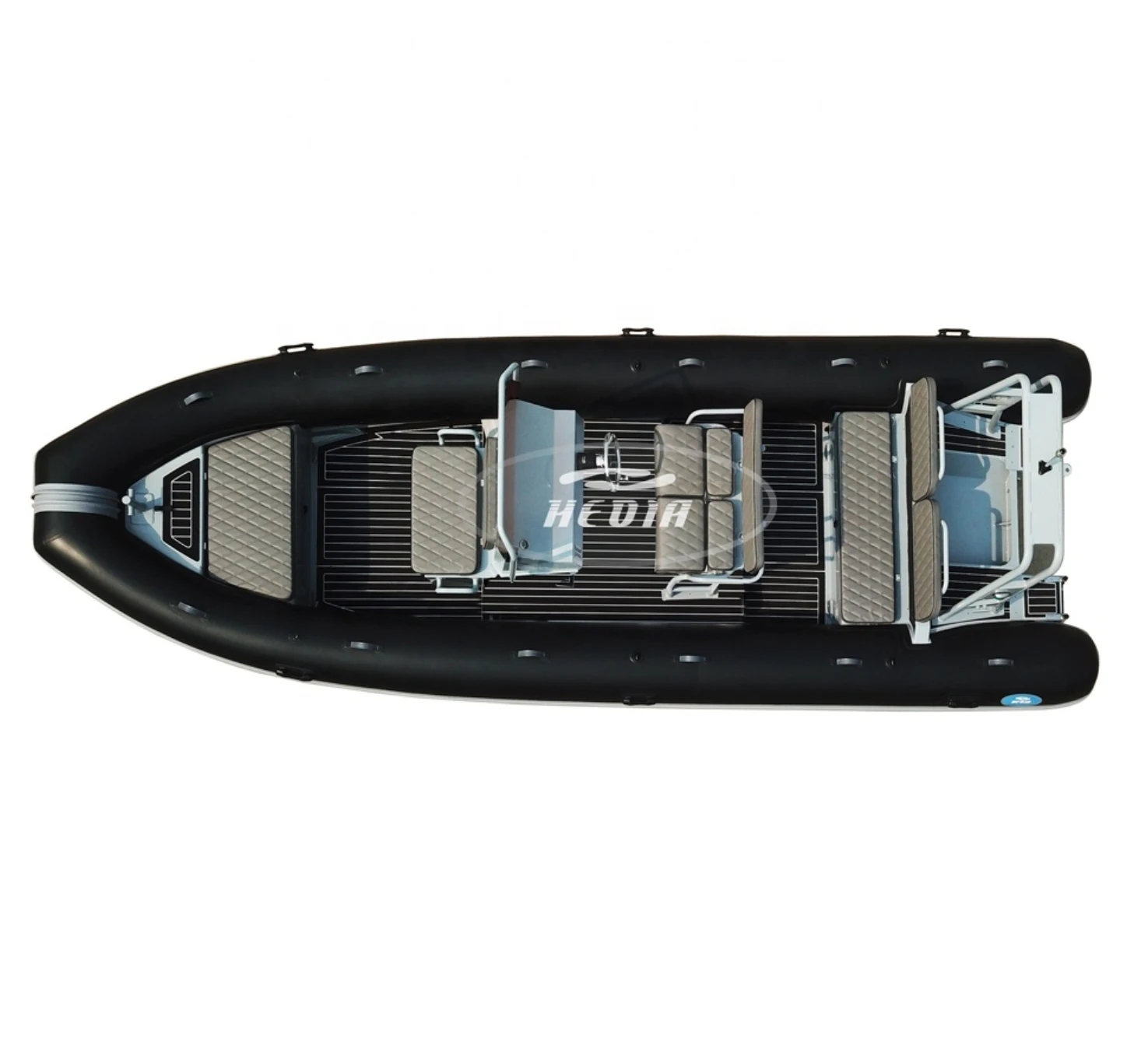 RHIB6.5m 650 роскошная яхта orca hypalon алюминиевая глубокая V рыболовная ребро лодка для семейного путешествия