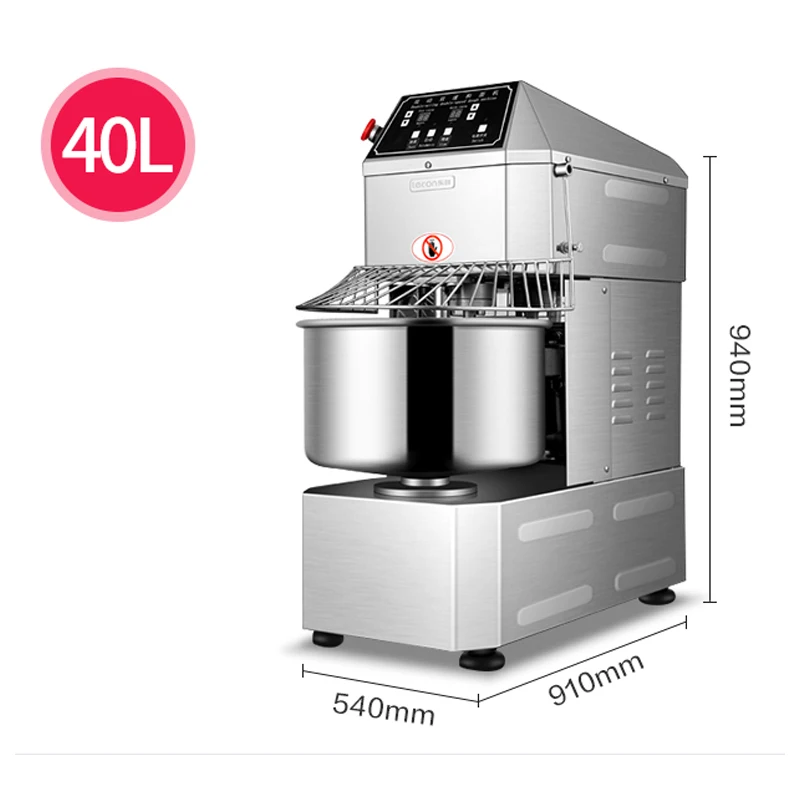 Хорошая цена 60qt электрические миксеры для муки 10 кг 20 50 100 тестомешалка