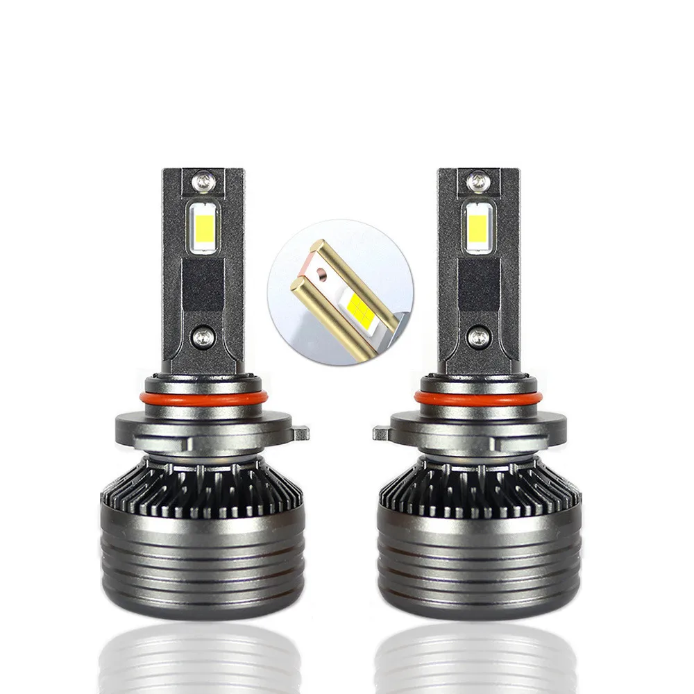 Headlights burst bulb wholesale super bright led single copper tube high power h4h7h spotlight LED car headlights
