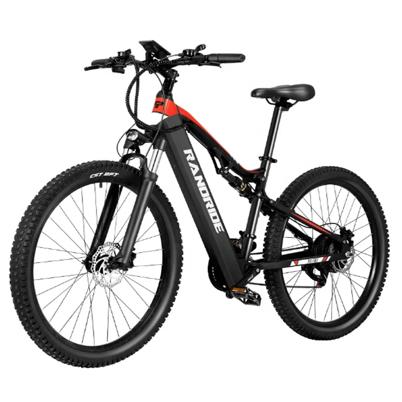 RANDRIDE YG90 Mtb Bicicleta 1000W электрический горный велосипед готов для езды по бездорожью