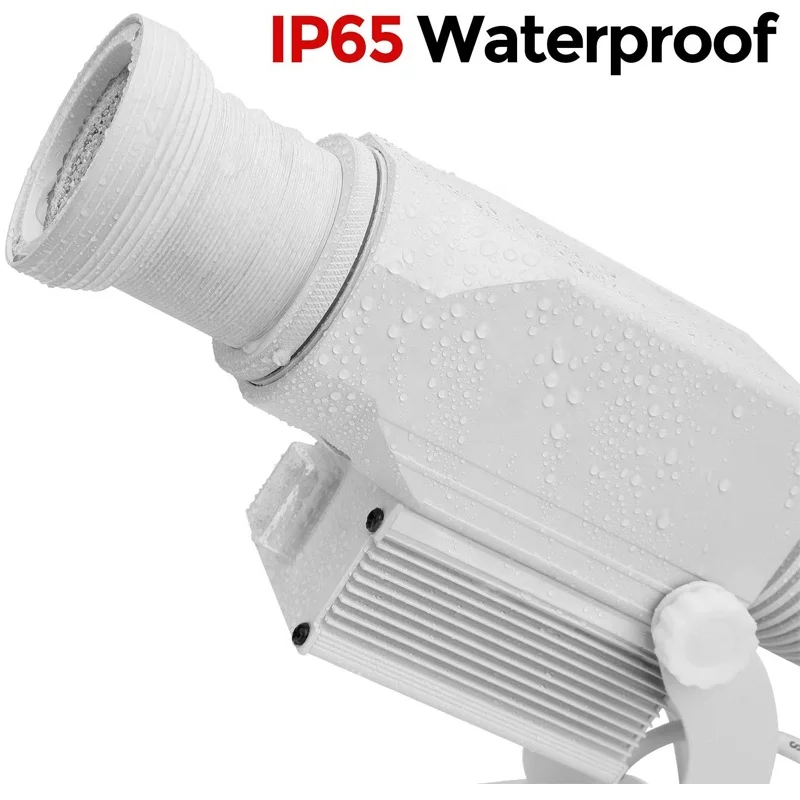 15W Waterproof with Wireless Remote Manual Zoom Function LED LOGO Gobo Projector for Outdoor Use