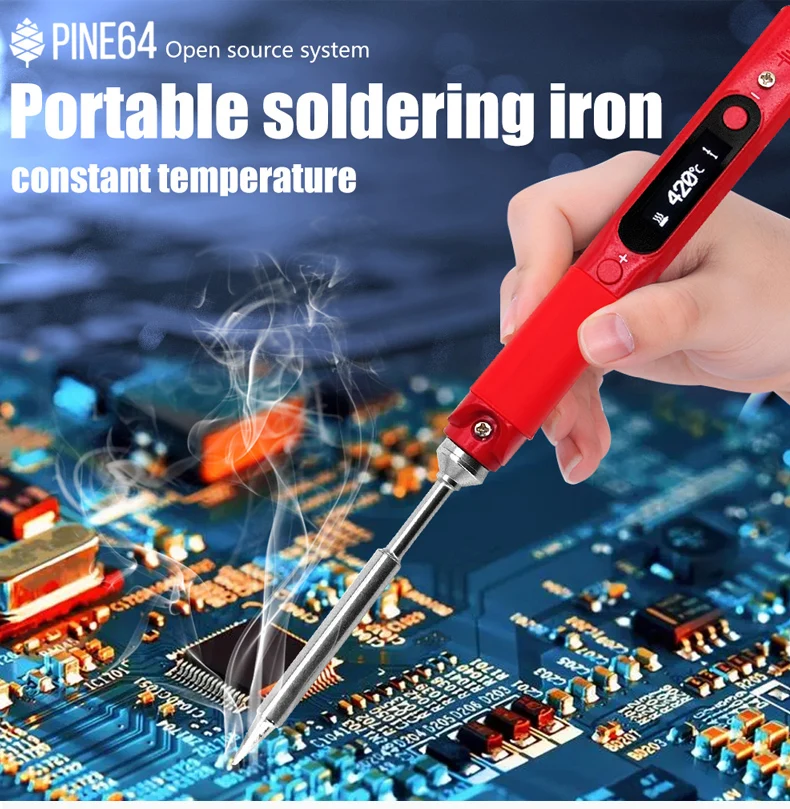 PINE64 Mini Portable  programming welding tools Intelligent electric soldering iron