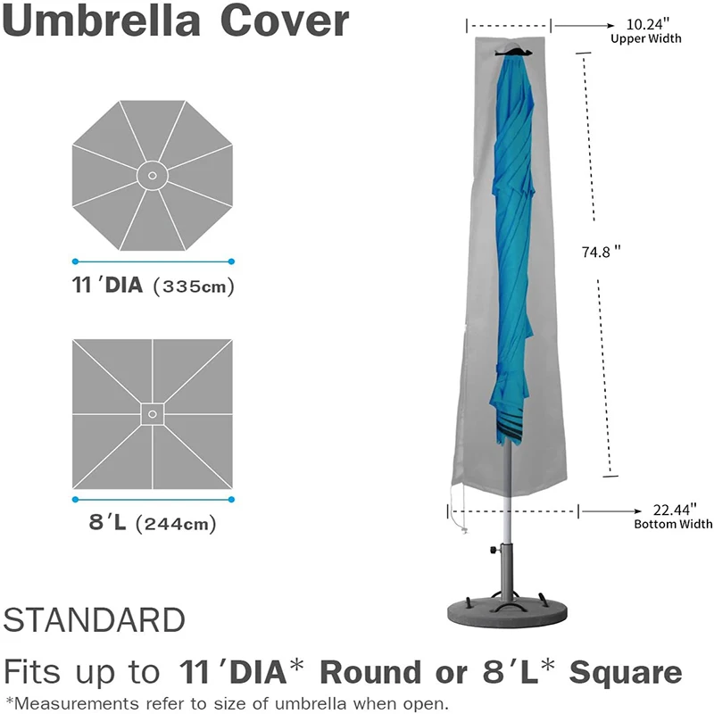 Пластиковый Чехол для патио, стула и стола, зонтик, чехол для дивана, наружный чехол, сделано в Китае