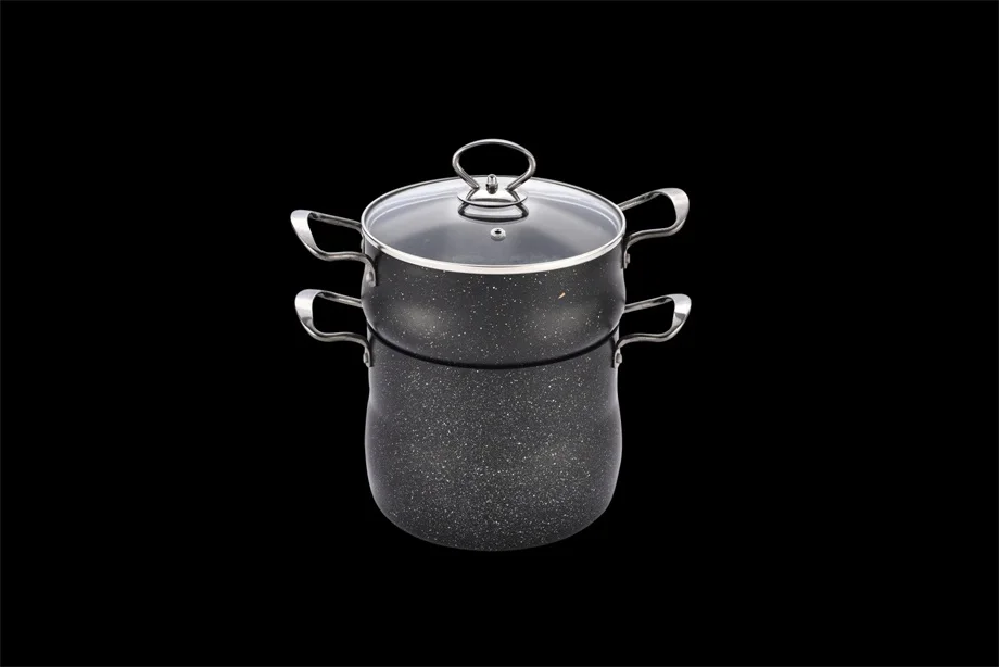 Double Boiler Manufacturers Direct Manufacturing Wholesale Couscous Pot Set with Steamer
