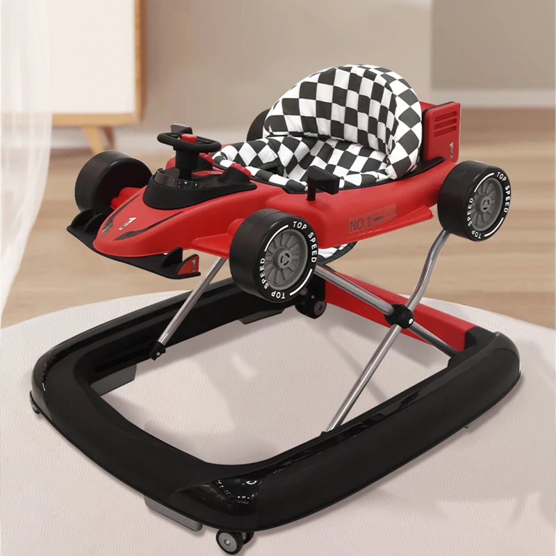 China Kids Learn To Walk Cartoon Walking Toy Chair Musical Baby Walker With Stopper For Children