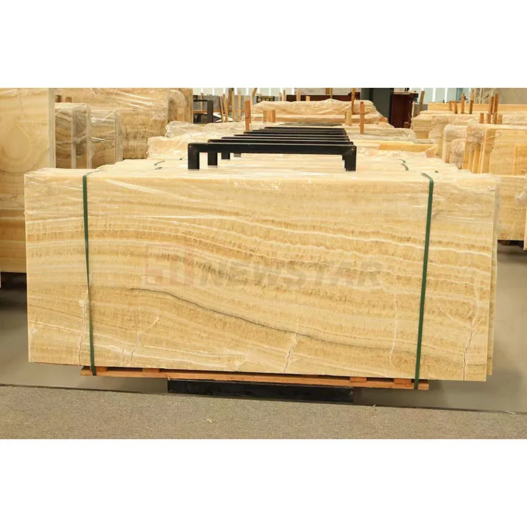 Newstar Hot Sale Honey Onyx Stone Slab and Tiles Marble for Walling Light Marble New Design Yellow Onyx Marble Stone