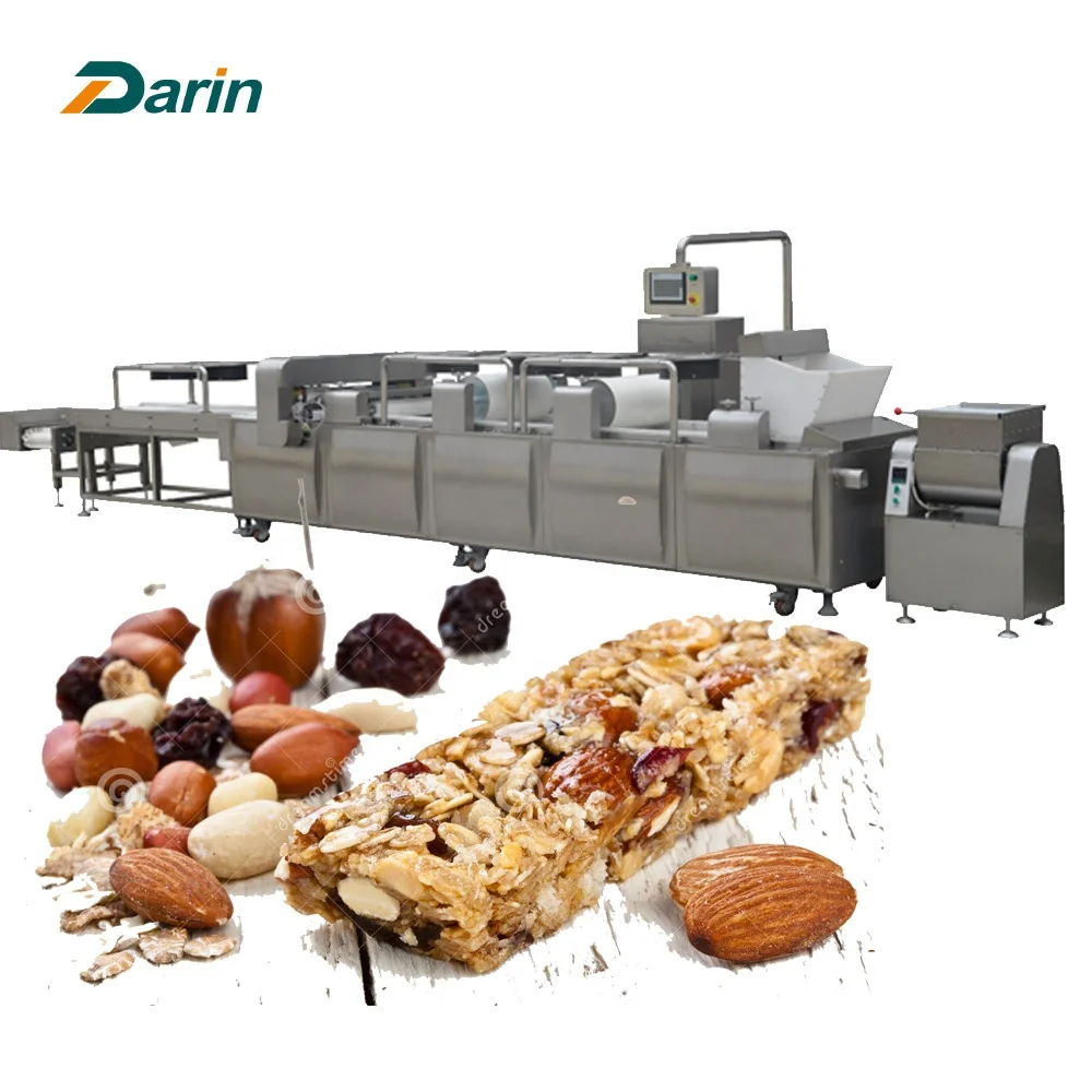 Protein Bar Machine / Automatic Small Energy Protein Bar Make Machine / Energy Protein Bar Machine