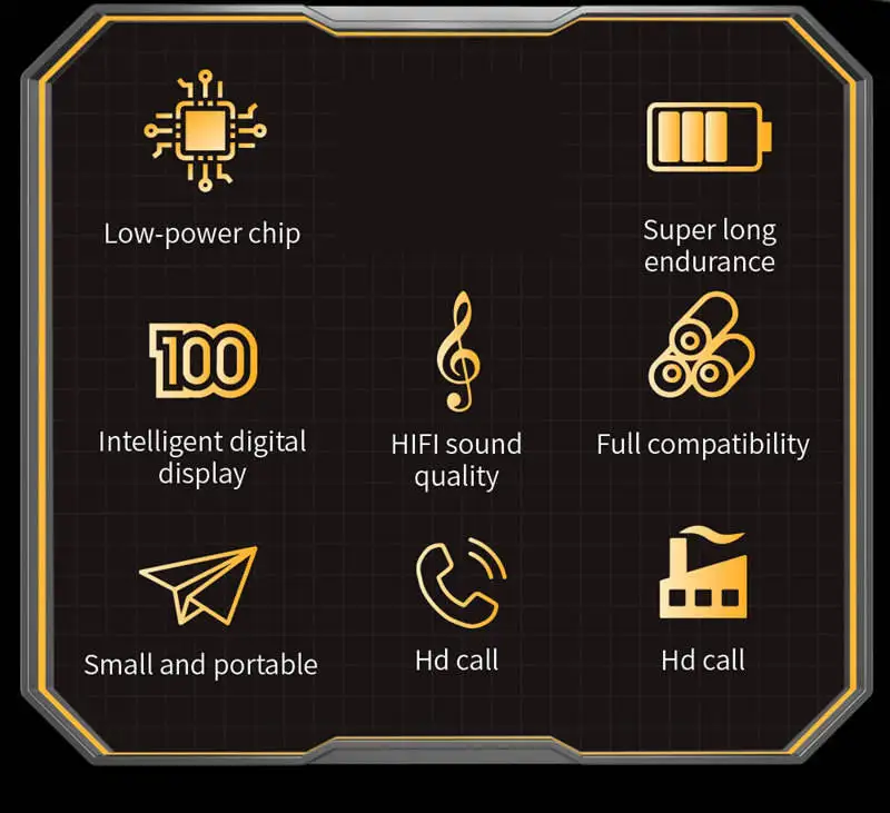 wholesale in stock stereo 200Mah true tws earbud wireless mini 9D bass led display earbuds y90 earphone