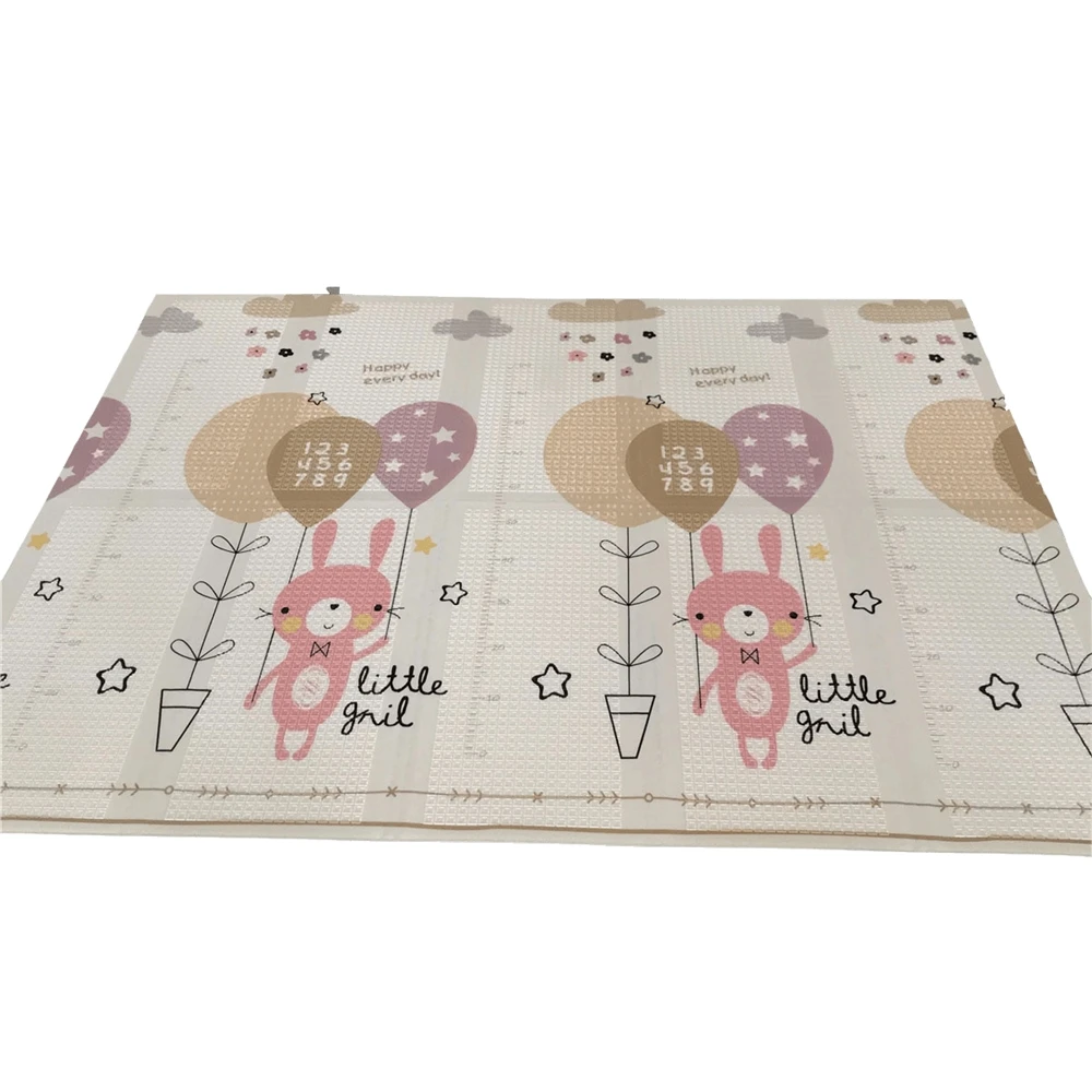 Easy Fold Play Activity Gym 120cmX180cm Xpe Foam Mat Baby With Colorful Design