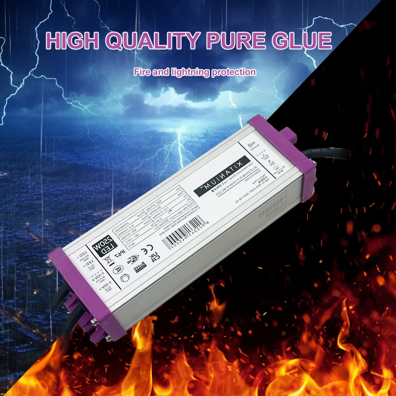 Switching Light Driver Power Supply 100-277v 220-240v 65w 100w 150w 200w 250w Module Led Flood Lighting Driver