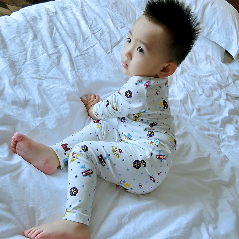 Wholesale Children Clothing Sets Korea Pattern Pajamas Boy Suit Of Child Clothes