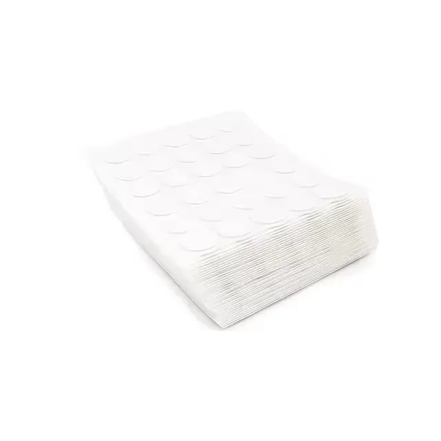 LWS02  100pcs Stickers Candle Wick Glue Heatproof Glue Adhere Steady in Hot Wax Double-Sided Stickers for Candle Making