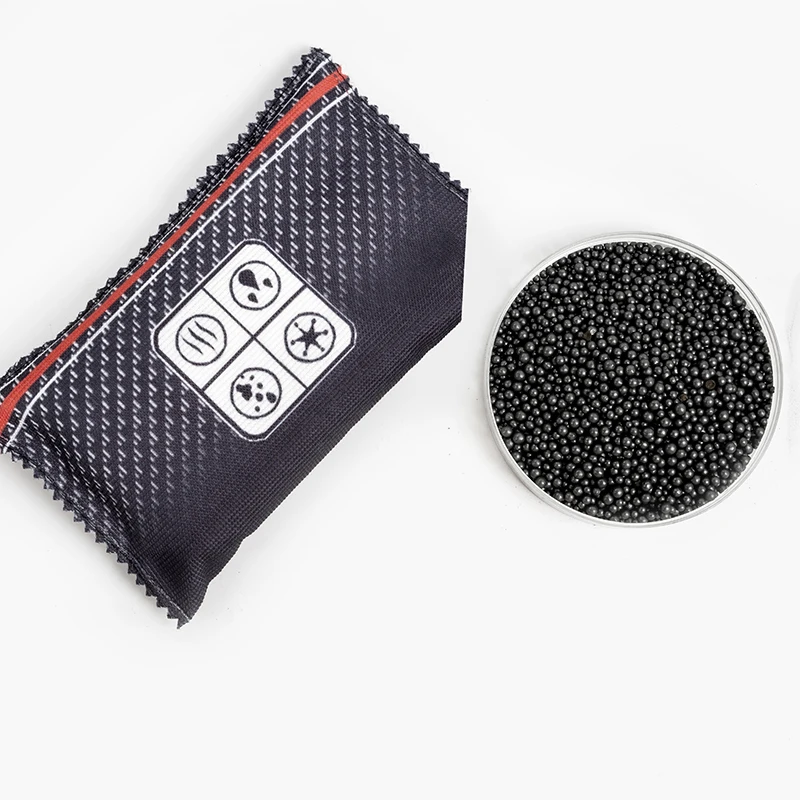 Reusable Color Changing Indicated Silicone Pellet Moisture Absorber Dehumidifier Bag for Car Closet Cabinet