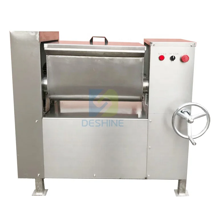 200L 300L 500L Double Shafts Heavy Duty Commercial meat blenders Machine Electric Sausage Meat Mixer