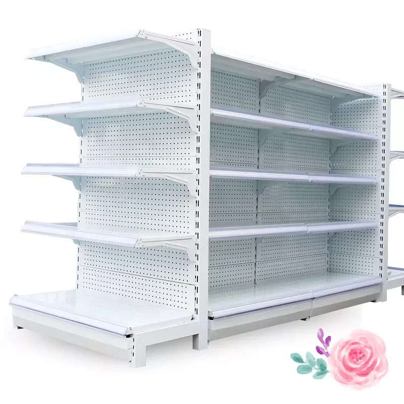 Customized Good Quality Gondola Supermarket Shelf Gondola Stacking Racks & Shelves