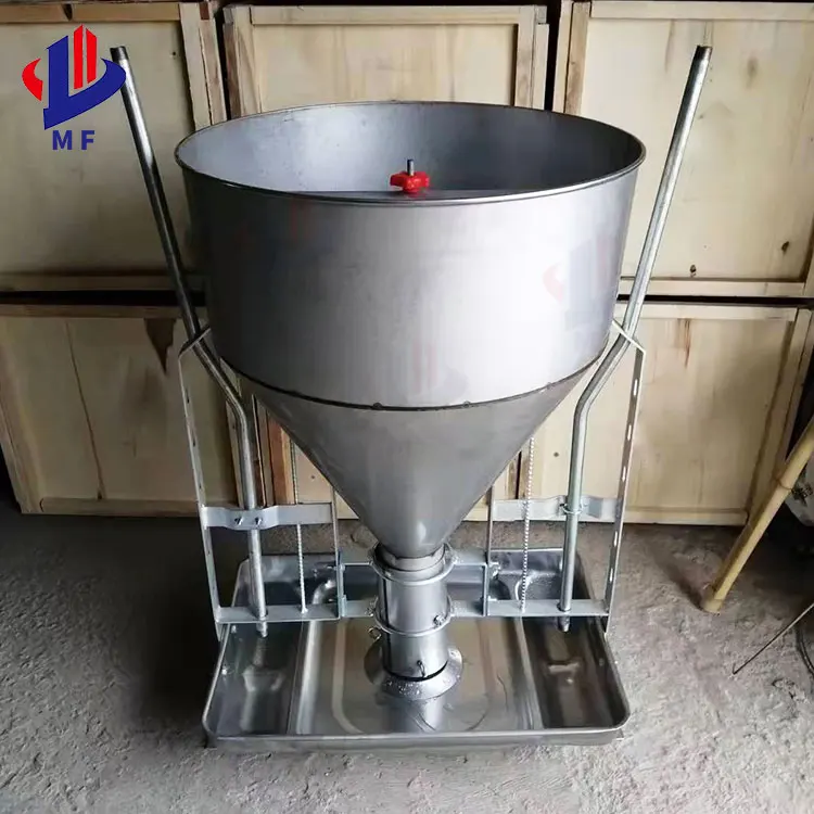 Stainless steel automatic feeder pigs feeding dry wet pig feeder equipment