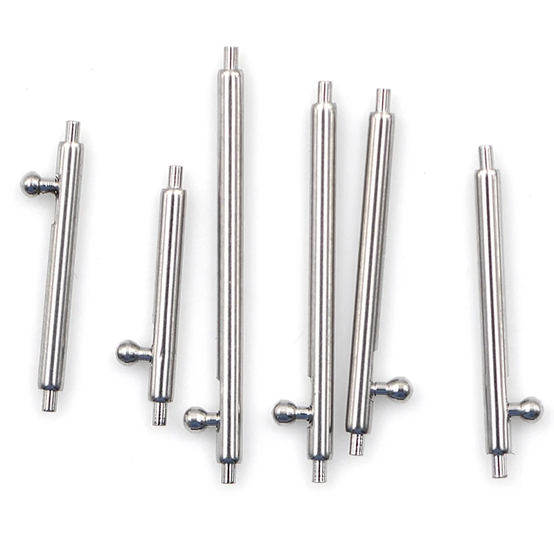 Stainless Steel Watch Strap Quick Release Spring Bar Pins Watch Repair Tool Band Pin 14mm 15 16 17 18 19 20 21 22 24mm