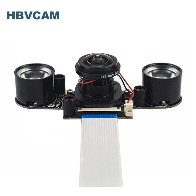 Raspberry Pi Camera Module OV5647 5MP 175 Degree Wide Angle Fisheye Lens Raspberry Pi 3/2 Model B Camera Module