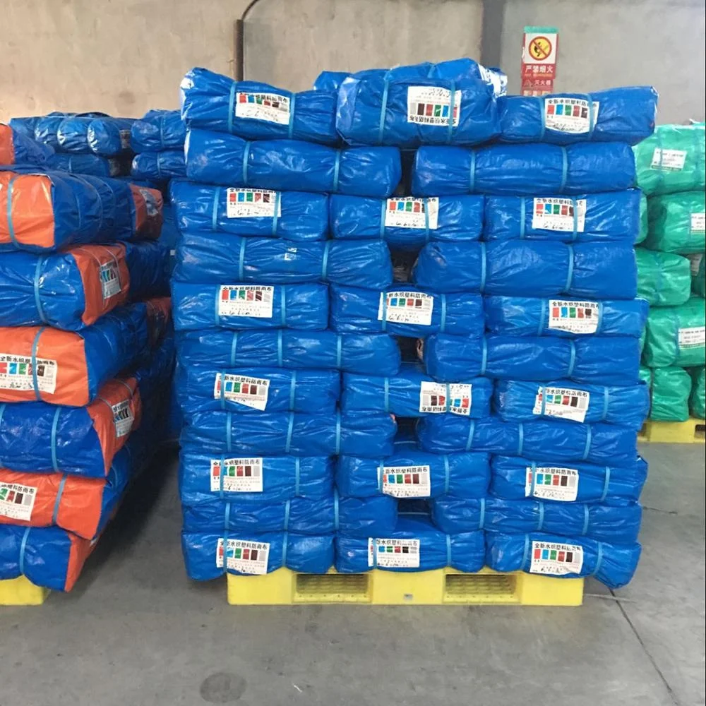 PE Tarpaulin Poly Tarp With UV Protect Plastic Fabric Sheet in Standard Size tarpaulin for Agriculture pe tarpaulin sheet