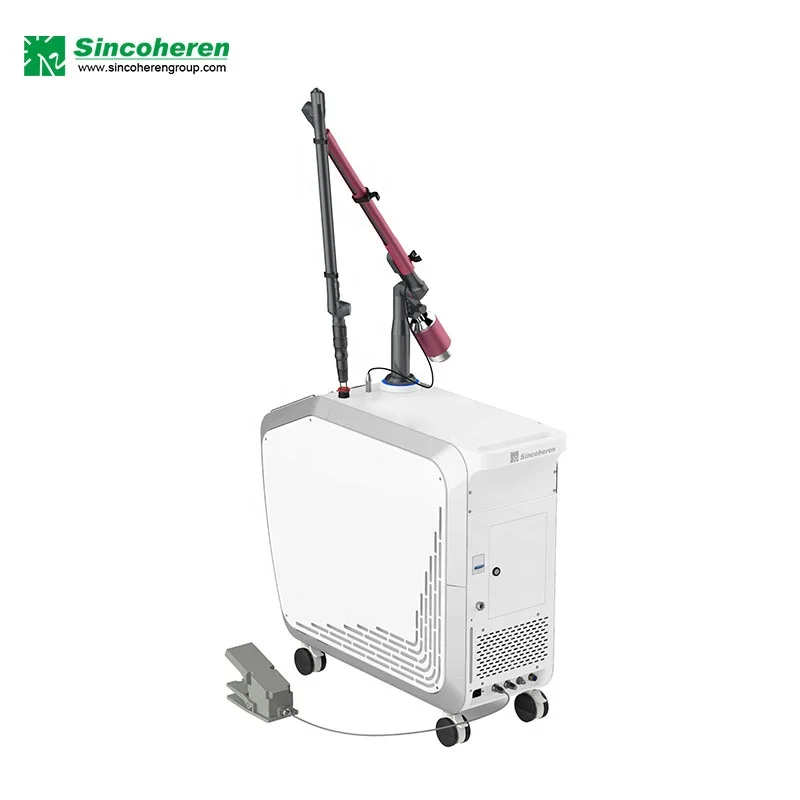 Q Switched ND YAG Laser hair removal 1064nm 532nm 1320nm laser tattoo remove machine Laser- eyebrow washing Equipment