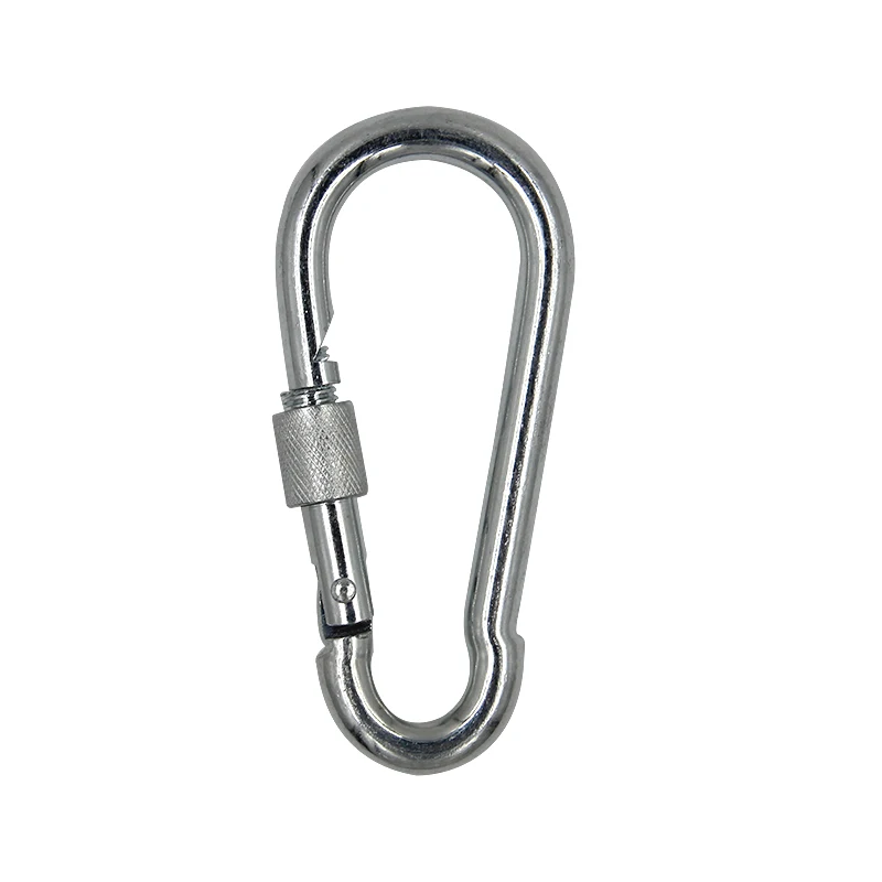 Galvanized And Stainless Steel Carabiner Hook High Quality Stainless Steel Carabiner