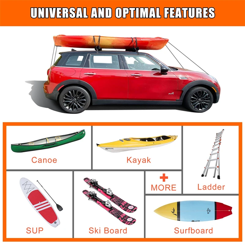 High Quality sport roof rack for car Foldable Soft roof rack for car Fixed Anti-slip  roof rack car