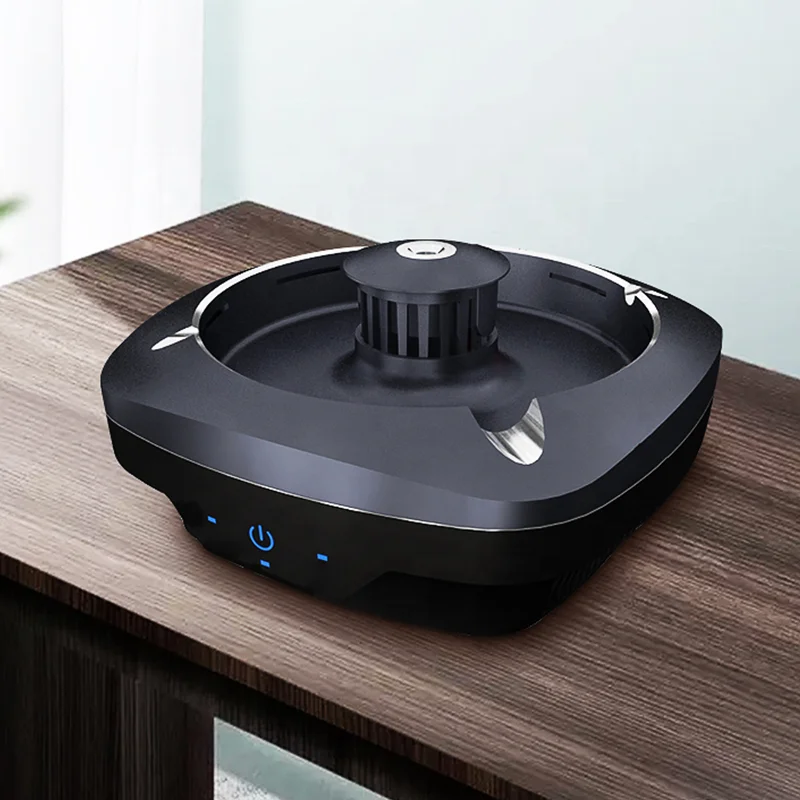 2020 New Arrivals Home Negative Ion Anti Smoke Portable Air Purifier Ashtray