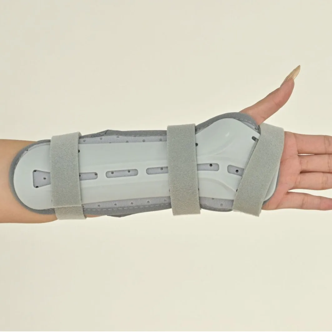Rehabilitation Therapy Supplies Wrist Joint Fixation Brace Splint Brace with Ventilation Holes Wrist Guard and Fixed Bracket