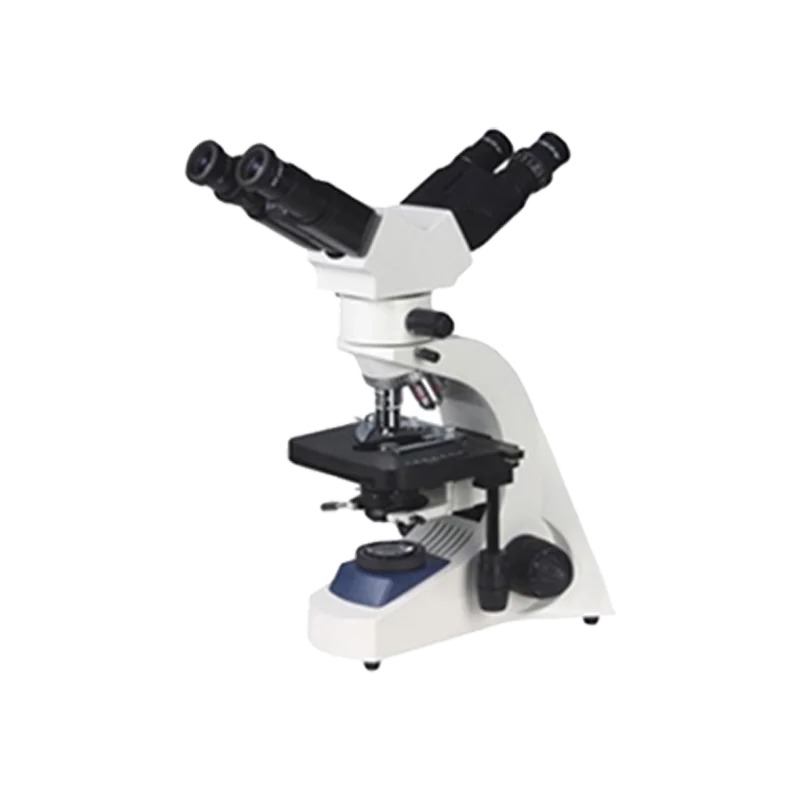 XSZ-148F2/148F2A lab Digital biological Dual viewing Compensation Free binocular head microscope with LED cursor&Abbe condenser