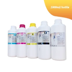 Manufacturer Premium DTF Pet Film White Transfer Pigment DTF Ink 1000ml for A3 Film DTF L1800 Printer T-shirt Transfer Printing