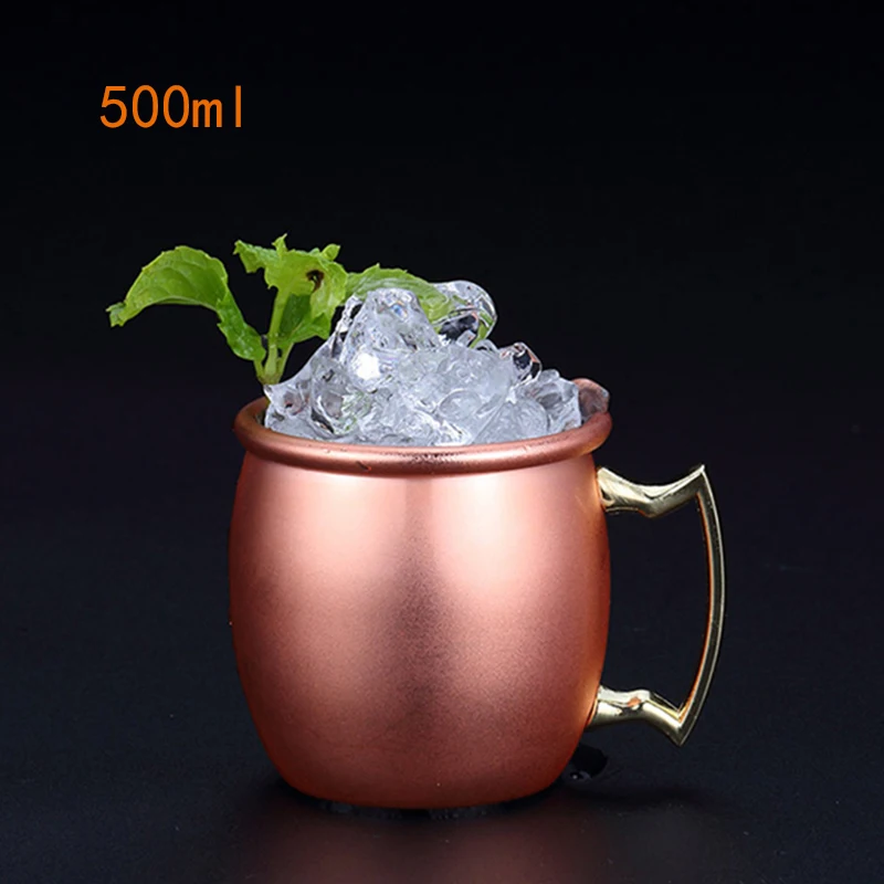 Copper Mug Sublimation Moscow Mule Copper Plated Stainless Steel Mug