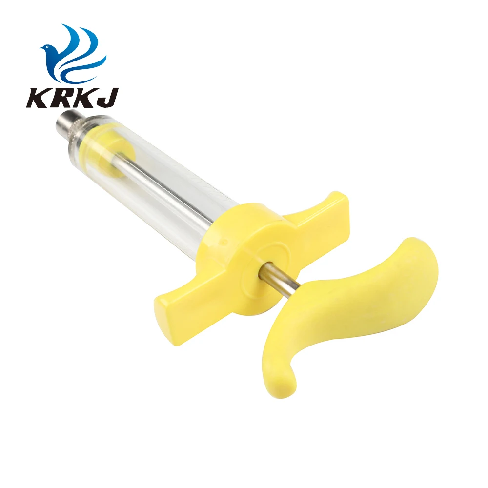 KD303 10mL 20mL Bird Parrot Pigeon Fledgling Manual Rearing Gavage Needle Tube Feeding TPX Syringe