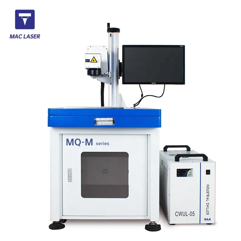 MQ-M DXT laser / Maiman laser 3w/5w/8w/10w/15w/ 20w UV laser marking machine